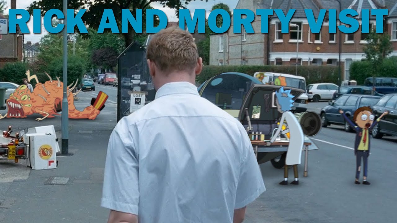 Rick and Morty visit:  Shaun of the Dead