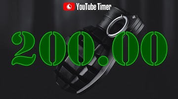 200 SECONDS Timer Countdown 💣 FINAL BOMB EXPLOSION 💥