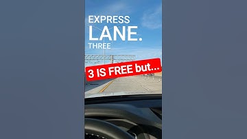 remember 3 is FREE on several California toll Express lanes but don