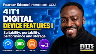 Pearson Edexcel International GCSE ICT 4IT1 | Digital Device Features I | Lesson 4