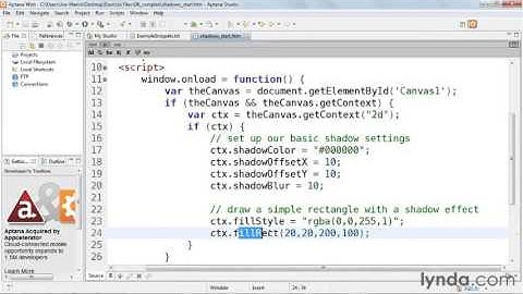 #19 - HTML5 Графика и Анимация с Canvas, изучаем canvas API