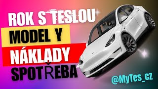 Rok s Teslou Model Y - spotřeba s FVE, náklady a jsem po roce stále spokojen?