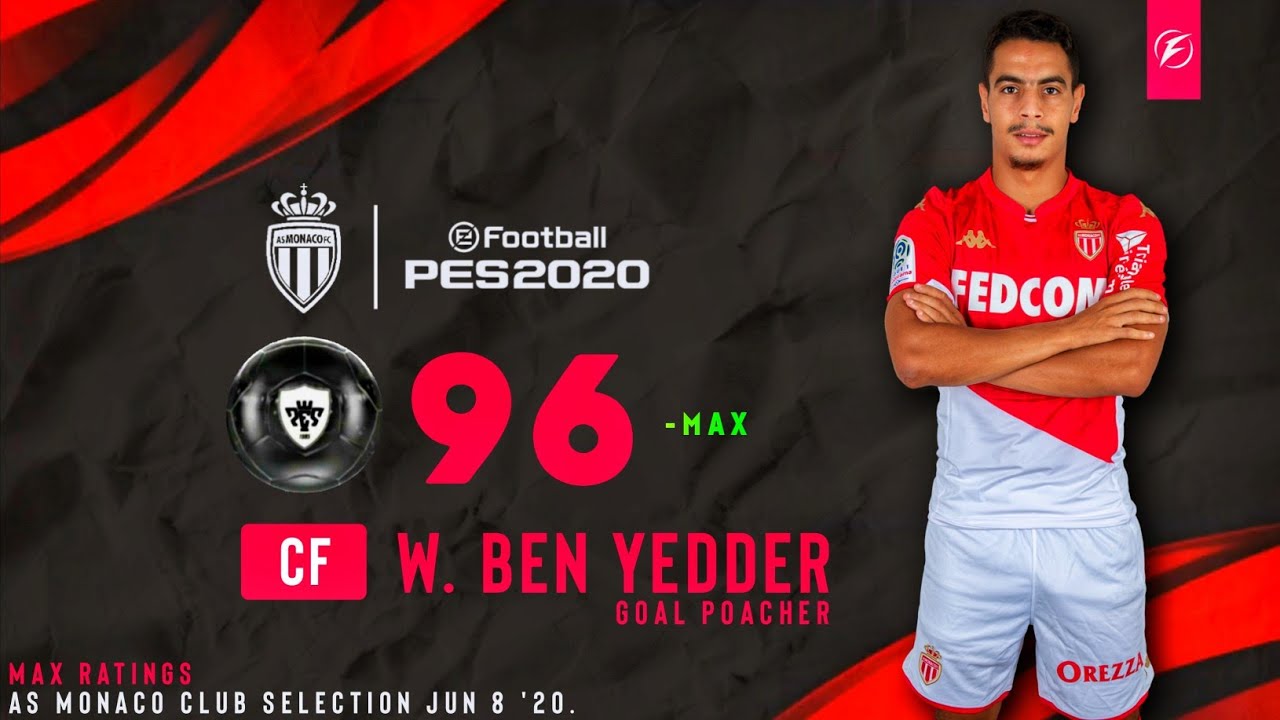 As Monaco Club Selection Jun 8 '20 Max Ratings | Pes2020 Mobile.