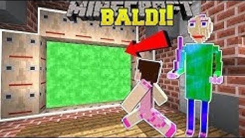 Minecraft  PORTAL TO BALDI