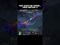 They Dove the Tower… Huge Mistake 💀 | Dota 2 Shorts