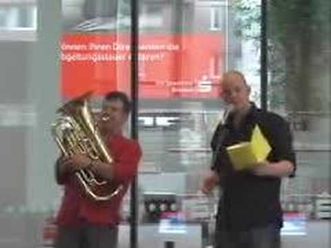 Reading in German together with musician Uli Sobotta