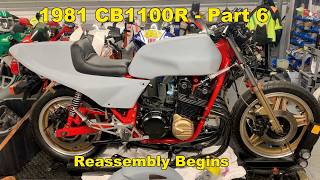 1981 CB1100R Recreation - part 6 - Reassembly