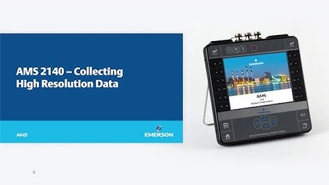 Tutorial: Collecting High Resolution Data Using the AMS 2140