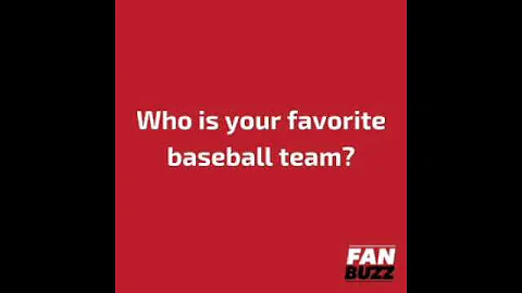 Who's Your Favorite Baseball Team? Comment Below!