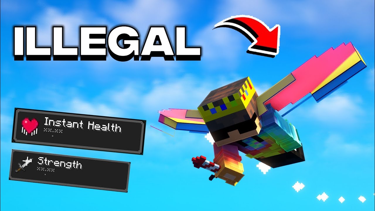 How I Got The ILLEGAL ELYTRA in this Minecraft Server - YouTube