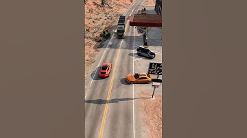 Realistic Highway Car Crashes #31 -BeamNG.Drive