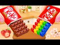 Rainbow KitKat Chocolate Bar 🍫🌈 | レインボーキットカットチョコレート | Sweets Japan