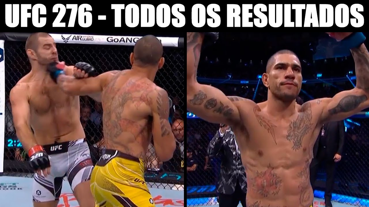 POATAN E ADESANYA VENCERAM! TODOS OS RESULTADOS UFC 276