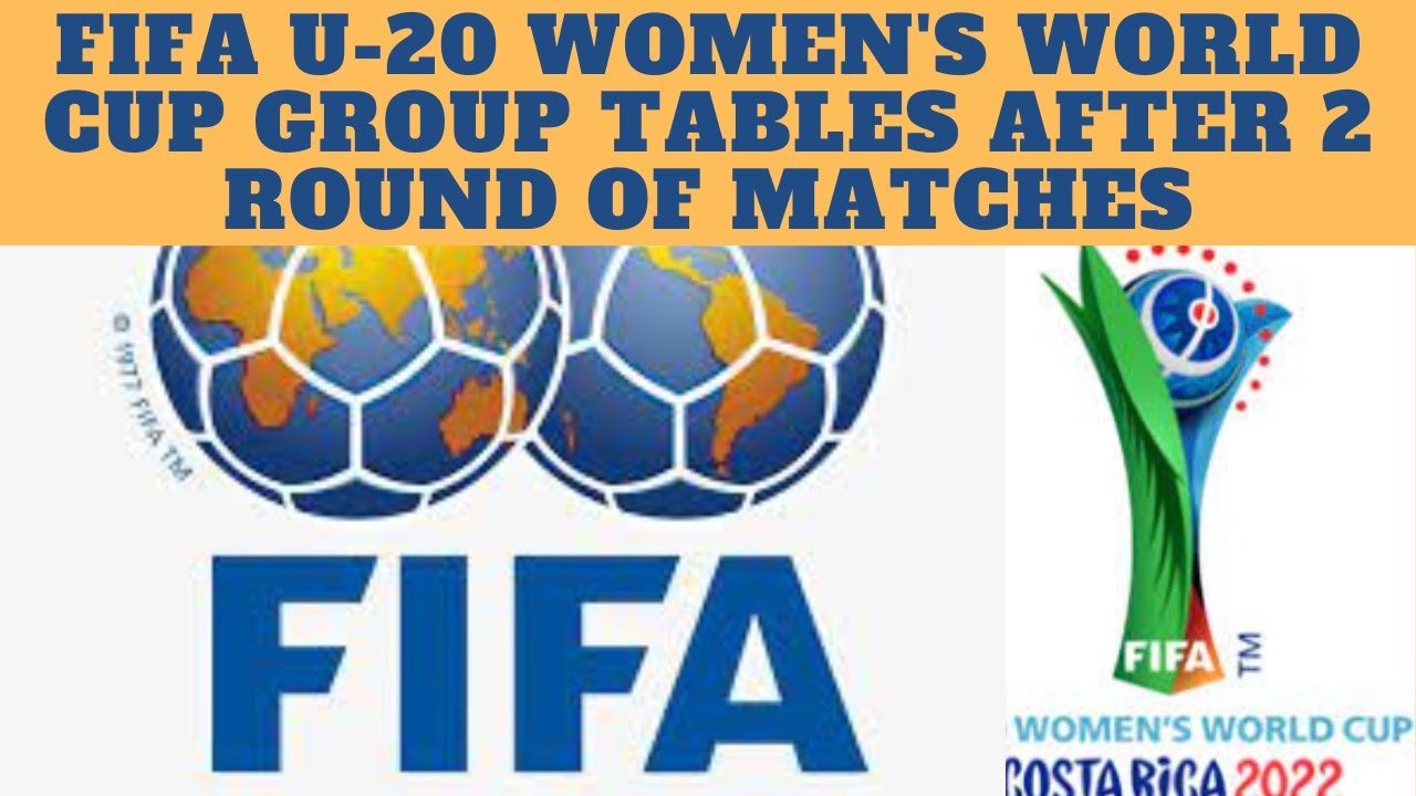 U20 WOMEN'S WORLD CUP 2022 GROUP STANDINGS  YouTube
