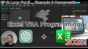 💡 VBA Macros Tutorial with Chatgpt – Ep2 | Loop & ColorIndex in Excel with VBA!