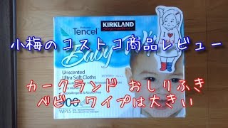 【小梅のコストコ商品レビュー】ベビーワイプはママも赤ちゃんも嬉しい！ Kirkland Premium Baby Wipes - 900 Count