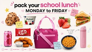 This or That Pack Your Dream SCHOOL LUNCH Monday to Frıday🥪🌭