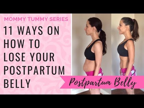 Video: How To Get Rid Of A Postpartum Belly