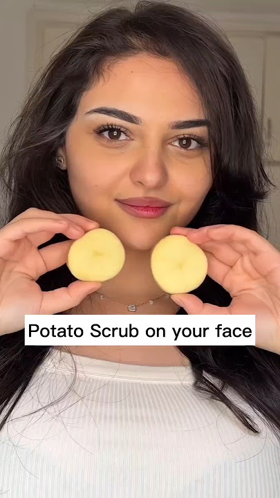Easy Potato Facial At Home | Remove Dark Spots & Pigmentation #potatofacial #facialathome #ytshorts