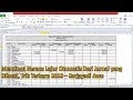 Membuat Aplikasi Excel Akuntansi (Neraca Lajur) - Part 2