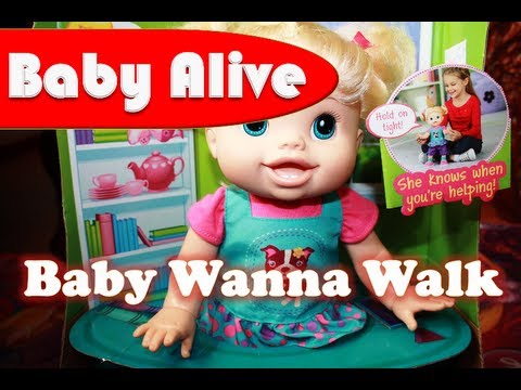 baby alive walking talking doll