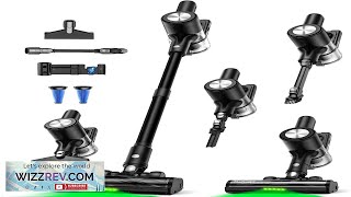 Cordless Vacuum Cleaner 46Kpa 55 Mins Vacuum Cleaners for Home Self Standing Stick Vacuum