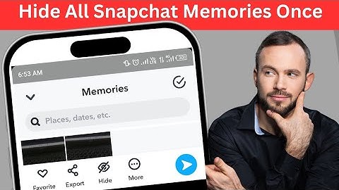 How to hide snapchat memories 2025 l How to remove snapchat memories in a single click
