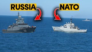 NATO-Rusiya gəmiləri üz-üzə gəldi