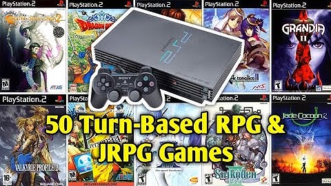 Best 50 Turn-Based RPG & JRPG Games for PS2