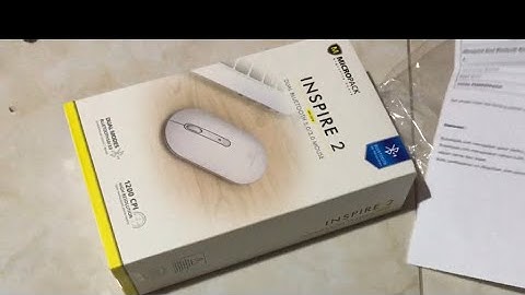 MICROPACK DUAL BLUETOOTH MOUSE 5.0/3.0 INSPIRE 2 (MP-707B)