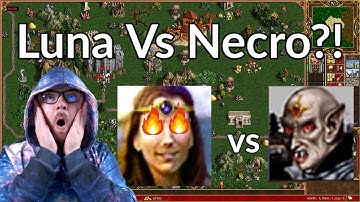 Luna Vs Necro?! || Heroes 3 Conflux Gameplay || Jebus Cross || Alex_The_Magician