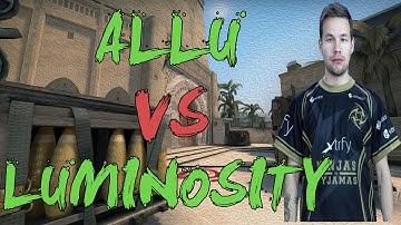 CSGO: POV NiP allu vs Luminosity (25/19) mirage @ FACEIT League 2015 Stage 3 Finals