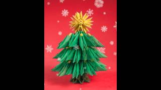 Transform Paper into a 3D Origami Christmas Tree