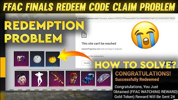 Free Fire Reward Site Not Opening 😭Problem Solution ?FFAC Redeem Code Kyu Redeem Nahi Ho Raha ?