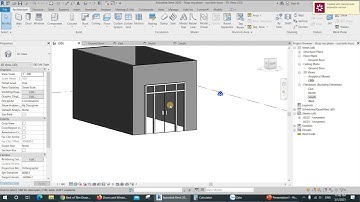 vẽ cửa đi cửa sổ bằng curtain wall - revit