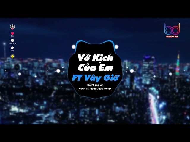 Vở Kịch Của Em ft Vây Giữ Remix - HuyN ft Trường Alex Remix | Chạy Theo Những Cuộc Vui Tình Remix class=