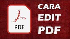 Cara Mengedit File PDF Dengan Mudah & Cepat, 100% Work PASTI BERHASIL! - Durasi: 7.17. 