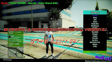 PS3 GTA 5 1.23/1.24 Recovery Mod Menu + Download