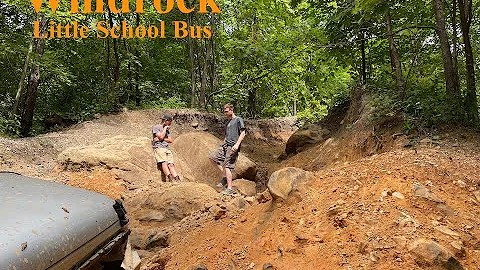 Windrock Park, Little school bus! 2-door Jeep.