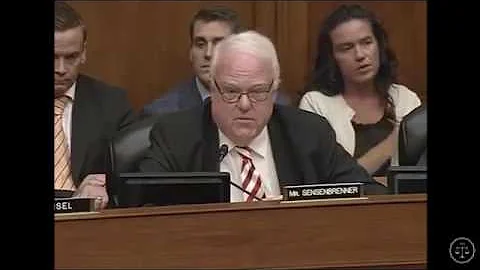 Sensenbrenner Asks James Comey  When Did The FBI Become A Immunity Producing Machine