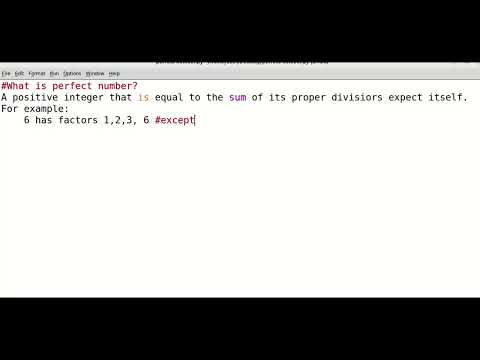 python program to check perfect number or not💯