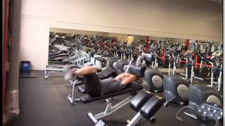 Decline Knee Raise