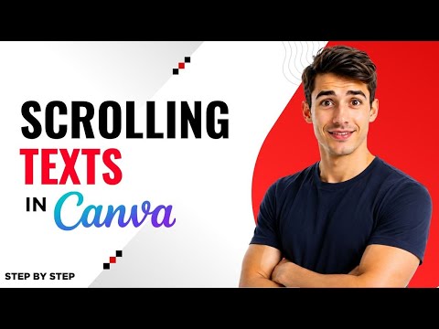 How to Create Scrolling Text in Canva [In 3 minutes]