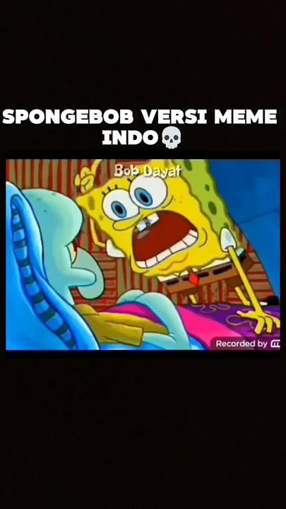 Spongebob luar vs Spongebob meme indo (maaf ya kalau ada toxic nya🙏) #edit #shorts