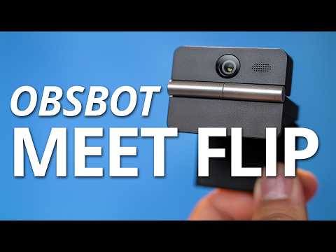 Meet The OBSBOT Meet Flip 4K AI-Powered Webcam at Micro Center