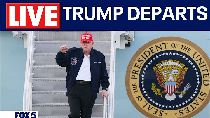 President Donald Trump departs White House en route to the Pope Francis' Funeral