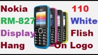Nokia 110 112 Hang Logo Lcd White Flash Ok