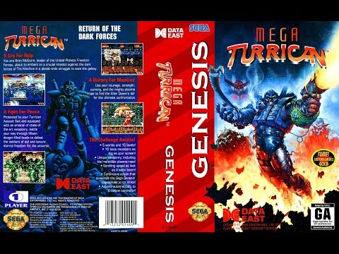 Mega turrican на SEGA (прохождение)