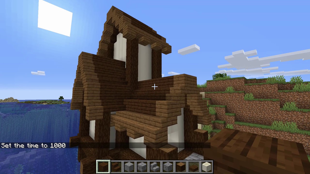 Casa de la costa Minecraft Timelapse - YouTube