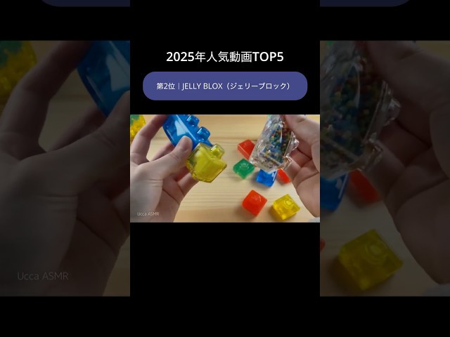 【ASMR｜年末スペシャル】2025年人気動画TOP5❣️をまとめてご紹介🥳｜TOP5 Most Popular Videos of 2025 #asmr #音フェチ #透明シール帳